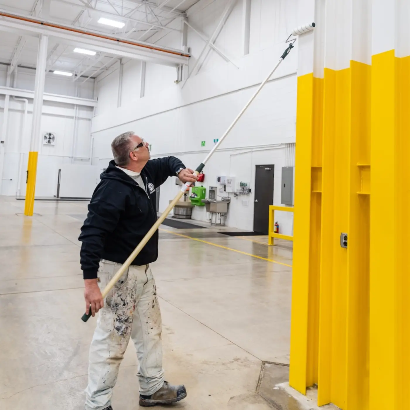 Industrial painting project